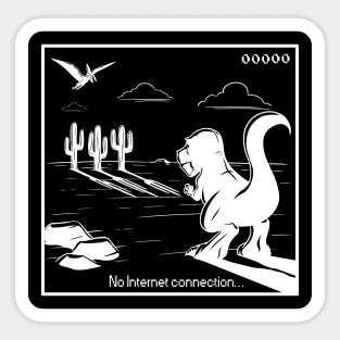 T-Rex Offline Sticker